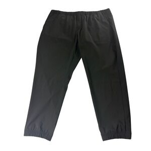 Member's Mark Mens Travel‎ Jogger XXL Black 4-Way Stretch Moisture Wicking NWT
